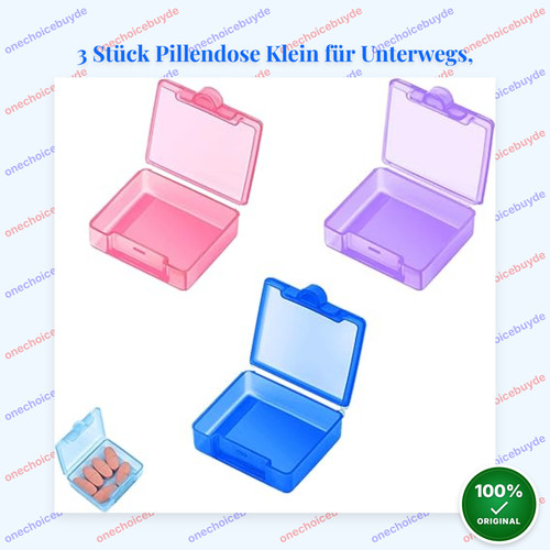 Pillendose klein unterwegs - klein,