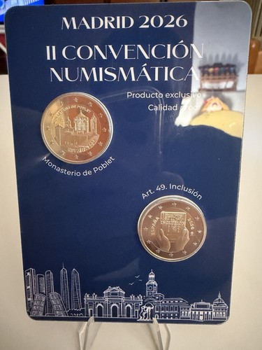 Euro coincard proof spain - euro,