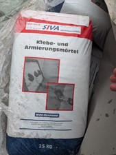 Klebe- und Armierungsmörtel (15 Säcke) und Kalkzementputz Weber IP 18 (10 Säcke)