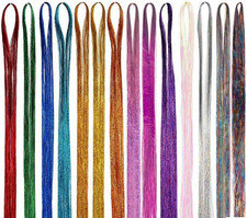 14 Farben 4200 Strähnen Haar