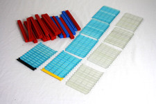 Lego viele tranzparente Lamellen für Garagenschiebetore und  Laufschienen  *