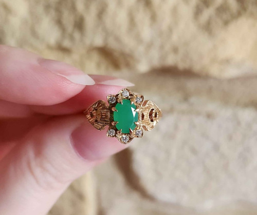Nora sermez chrysoprase baby - chrysoprase,