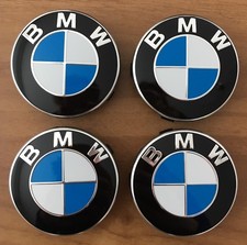 4 BMW Embleme Nabendeckel Felgendeckel 36136850834 56mm ORIGINAL