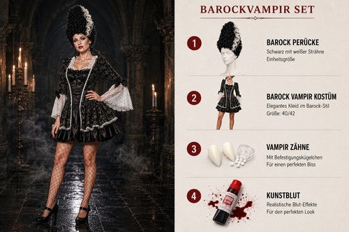 Halloween barock vampir - halloween,