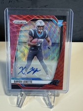 2024 Panini Prizm Xavier Legette RC Auto 050/149 Panthers 