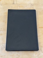 Unterschriftenmappe Läufer Scala · Echt Leder · handgefertigt · schwarz · 24x34