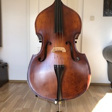 Vollholz Meister Kontrabass Gambenform Klingt Sehr Gut GDAE