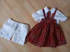 Puppenkleidung,  Rock + Bluse