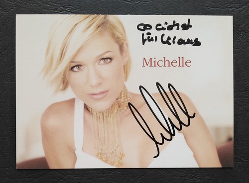 18137 michelle autogrammkarte - 18137,