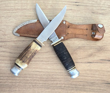 2x Vintage Jagdmesser Konvolut