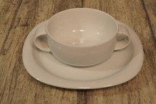 Rosenthal studio-line Suomi weiß Suppentasse mit Unterteller