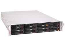Supermicro SC826 // 1x Silver 4210, 192 GB, 12x LFF, X11SPM-F, 9460-8i + 9440-8i
