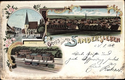 Litho sandersleben anhalt - litho,