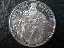 15 Gramm Silber 999 Medaille Patrona Bavariae Bayern Der Ministerpräsident 1968