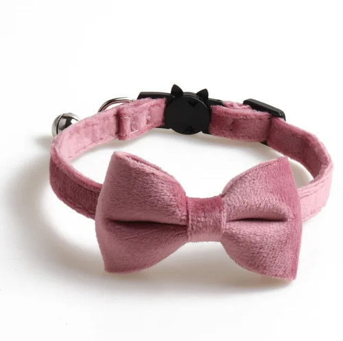Katzenhalsband mit schleife - mit,