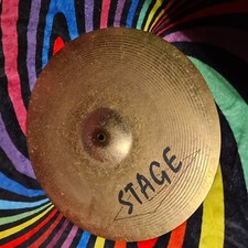 crash ride becken 18" STAGE made in germany gebraucht