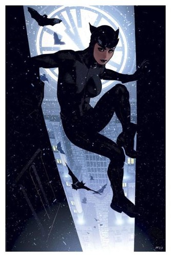 Comics kunstdruck catwoman - kunstdruck,