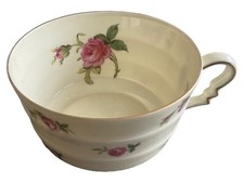 Rosenthal Teetasse Porzellan Beige Klassisch Blumenmuster