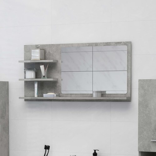Spiegelschrank eiche anthrazit - spiegelschrank,