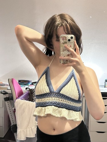 Neckholder top strandtop - neckholder,