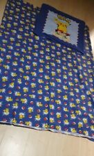 Vintage Pokemon Set Bettwäsche ca 135x200 + 80x80 Nintendo Selten. Top Zustand 