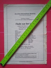 Theaterprogramm 1943 1944