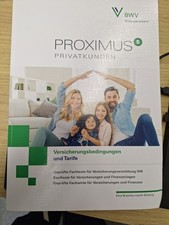Proximus 5 Privatkunden Versicherungsbedingungen und Tarife für IHK  34d Prüfung