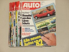 Auto Zeitung  Hefte Jahrgang  1982  Komplett  26 Hefte