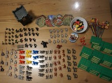 Die Claymore Saga MB Spiel Sielfiguren Turm Kampfwürfel Geländekarten Zubehör