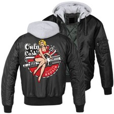 Herren MA1 Bomberjacke mit