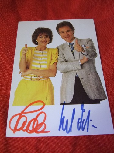 Autogrammkarte kurt felix - autogrammkarte,