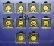 Korallenfische Set in Gold 10