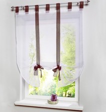 Raffrollo mit Schlaufen