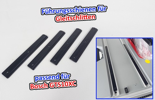 Führungsschienen passend für