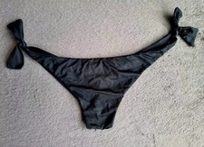 CALZEDONIA Brazilian Bikini Höschen M 40 42 Schnürung Unterteil Slip String