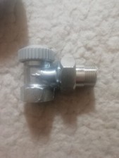 Polytronic Variotherm Thermostat Eckventil 3/4"  Für Kopf 34mm DIN Norm