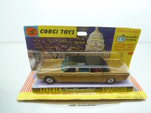 Corgi toys 262 - toys, lincoln