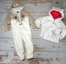 Baby Kuschelanzug Fleeceoverall + Fleecepullover Gr. 74/80 Lupilu ungetragen