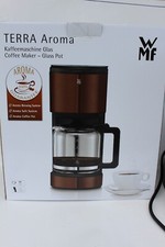 WMF TERRA Aroma Filter-Kaffeemaschine Glas mit Glaskanne Braun mit OVP