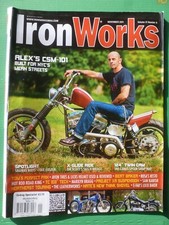 IRON WORKS MAGAZINE NOV 2011 - X-GLIDE - 124" TWIN CAM - CSM-101