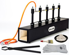 DFPROF5 Schmelzofen Schmiedeofen Gasofen Gasbrenner Propangas