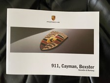 Porsche Serviceheft Garantie & Wartung Porsche 997 Cayman Boxster  Dr. Wiedeking