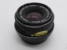 SMC Pentax-M 1:2.8 28mm F2.8 + TASCHE WEITWINKELOBJEKTIV PENTAX K Film DIGITAL ref83