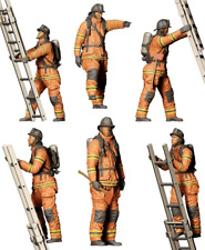 Feuerwehrmänner im Set - 3D