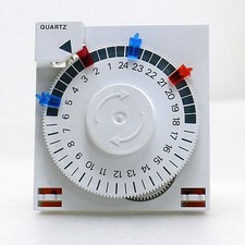 Schaltuhr Landis & Gyr L&G Siemens Sigmagyr Brötje AUZ weiß 2 J. Gar. 20€ Inz.