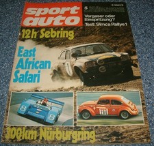 Sport Auto 5/72 Simca Rallye