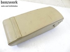 Mercedes W126 Coupe C126 SEC Mittelarmlehne Leder Beige Creme hinten Rückbank ✔️