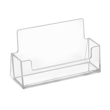 10 Stück Visitenkartenständer im Querformat - Zeigis® / Visitenkartenhalter