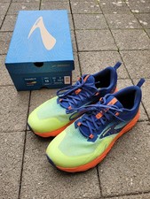 Brooks Cascadia 17 Herren Lauf-/Trailschuh Gr. 47 US 13 blau/lime gebraucht