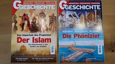 2 x Zeitschrift GESCHICHTE ~ 7/2025 + 8/2025 ~ Der Islam+Die Phönizier